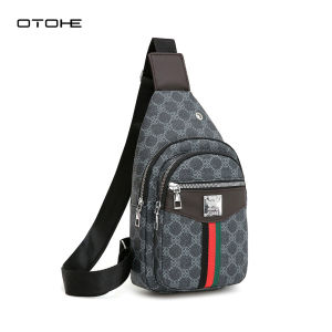 OTOHE Mens Chest Bag Fashion Cross-Body Bag Waterproof Shoulder Bag Sports Bag Large Capacity Casual Bag Messenger Bag Travel Bag Business Bag For Men
