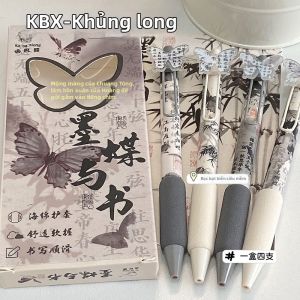 Bút Thiết Kế Hoa Hồng Mượt Mà Khô Nhanh Màu Đen