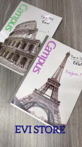 Lốc vở kẻ ngang B5 Landscape Campus / Tập sinh viên BLAS200 / BLAS120 / BLAS80