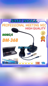 Bosca DM-368 High Quality Professional Desk Meeting Microphone For Board Meetings Conferences Church Speakers Neck 32cm