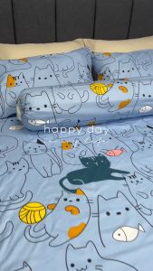 SUKAME Montheliving Queen Fitted Bedsheet Set [620 Thread Count] / [4 IN 1] (Single / Queen / King) / Bed Cover Bedding