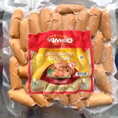 Kimbo Sosis kombinasi Sapi Dan Ayam  Isi 25-29 Batang Berat 450 Gram