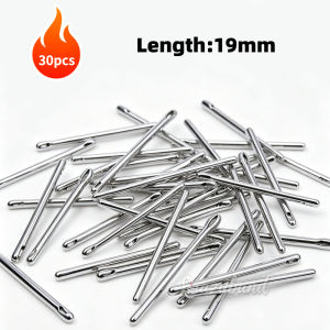 30pcs Stainless Steel Watch Band Link Pins Bar 18mm 20mm 22mm24mm 8mm-26mm Universal Metal Strap Repair Tool 0.8/0.9/1.0mm Thick