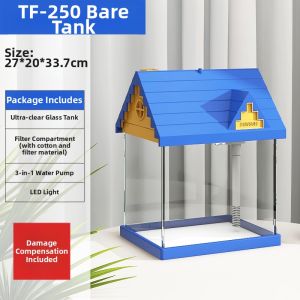 Sunsun | Small Ultra-clear Glass Aquarium Desktop Aquascaping