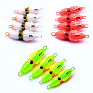 1 PC Sắt Dẫn Mồi Câu Cá Đĩa Nước Sâu Chì Lưới Cho Câu Cá Ban Đêm Xanh Đỏ Trắng JIG Mẫu Thích Hợp Cho Câu Cá Nước Biển