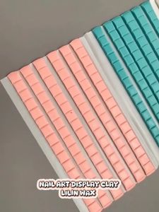 NAIL ART DISPLAY CLAY LILIN WAX / REUSABLE NAIL TACK IT CLAY GLUE / PEREKAT MULTIFUNGSI / PEREKAT KULU PALSU KE PAPAN DISPLAY LATIHAN