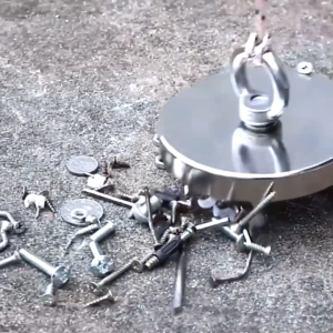 Magnet Gantungan Neodymium Diameter 20 MM – Magnet Neodymium Hook Super Kuat Beban Max 9 KG Magnet Multifungsi Magnet Mini Neodymium