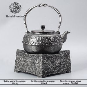 XINLONGTANG | Non-coated Handmade Cast Iron Kettle