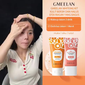 GMEELAN 2pcs Kits Exfoliating Gel & Lazy Cream Ori GMEELAN