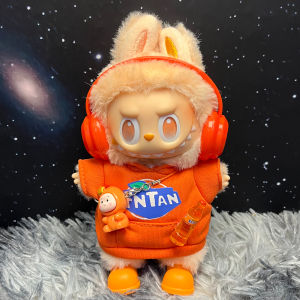 Labubu Đồ Chơi Búp Bê Trang Phục Phiên Bản Ba Mắt Tròn Tròn Trang Phục Búp Bê Trang Phục Búp Bê Polyester Thời Trang Hiện Đại Đồ Chơi Búp Bê