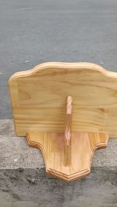 Kệ thờ công giáo gỗ thông kích thước ngang 22cm × sâu 18(cm) cao 15 kệ để được tượng cao 40cm 50cm