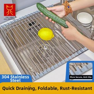 Foldable Stainless Steel Drying Rack