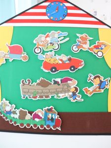 Early Education Montessori Teaching Aids Childrens Drama Apron Performance Felt Puppets English Class Storybook Props