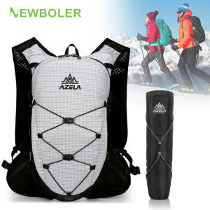 Outdoor Trail Running Backpack Ultralight Women Men Running Race Hydration Vest Marathon Bicycle Bag for Marathon Cycling Hiking