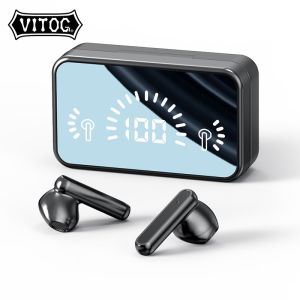 ♥Miễn Phí Vận Chuyển + COD♥Tai Nghe Bluetooth TWS S20 Tai Nghe Chơi Game Tai Nghe Không Dây Bluetooth 5.2 Màn Hình Gương Chống Nước