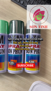 SƠN XỊT giá sỉ phun ATM/WIN xanh lá dương lục lam rêu ngọc da trời xanh đen