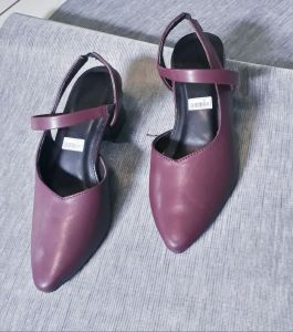 Sepatu Hak Tinggi dengan Sepatu Wanita Hak Tinggi Baotou Fashion