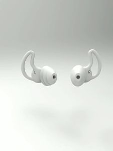 Soundproof Earplugs Three Layer White Silicone Earplugs Waterproof Swimming Earplugs Sleep Noise Reduction