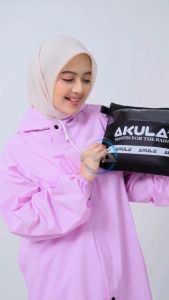 NEW! JAS HUJAN RAINCOAT Setelan Wanita Terbaik By AKULA Anti Rembes