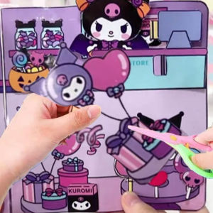 Buku Quite Book Melody Kuromi Sanrio Diy Mainan Edukasi Anak Busy Book