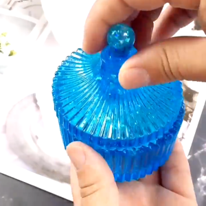 แม่พิมพ์ซิลิโคน กล่องใส่ของ ลายยุโรป มีฝาปิด (DY081)