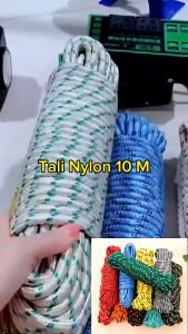 (Star) Tali Jemuran Pakaian 10 Meter /ali Nilon Jemur Pakaian Anak Dewasa / Bahan Nylon /Camping