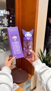 Botol Minum Sanrio Head 500mL Melody Kuromi Cinnamoroll Botol Lucu Botol AIr Minum Anak 2361 - ZS