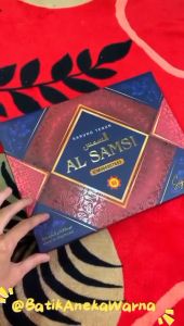 Sarung Tenun Pria AL SAMSI Signature Dus - MOTIF ACAK (Per PCS)