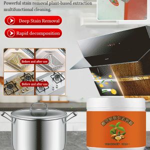 [All-in-one] Coconut Oil Strong Decontamination Cream Plant Extract Formula Deep Cleaning Cream Rust Removal Polishing Decontamination Magic Tool Coconut Oil Multi-Purpose Strong Stain Remover Paste Natural Cleaner