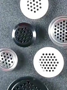 10pcs Lubang Hawa Cabinet Saringan Udara Stainless Ventilasi Udara bulat Stainless 25mm 35mm