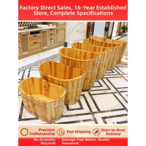 DANBIYIN | Infant Child Adult Wooden Bathtub