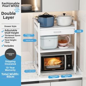 Appliance Storage Shelf Drawer