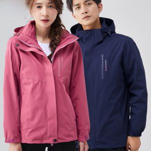 Woodpecker down Womens Gore-Tex Jacket Fall and Winter Outdoor Cold-Proof Heattech Outwear Mens Windproof Waterproof Hiking Ski Suit New