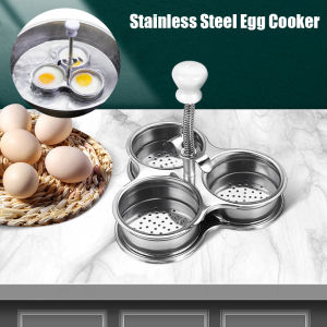 Stainless Steel Poaching Egg Maker Egg Casserole Egg Poacher Non-Stick Egg Cup Steamer Tool Kitchen Utensils
