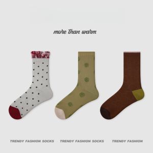 Thin Breathable Green Argyle & Mesh Design Ankle Socks