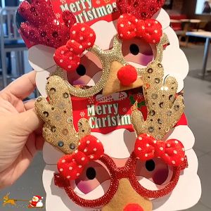 Aibeile Baby Eyeglasses for Kids Cute Cartoon Funny Glasses Crazy Glasses Party Game Glasses Children Boy Girl