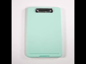 NFS A4 2 IN 1 Clipboard with Storage Large Capacity Clip board Folder Storage File Box School Supply