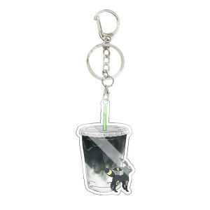Bandai | Anime Eevee Acrylic Móc Khóa 2 Mặt In Hình Trà Mặt Dây Chuyền Cho Ba Lô Flareon Espeon Leafeon Sylveon Vaporeon Jolteon
