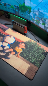 WESAPPA Mouse Pad XL Desk Mat 800x400x2mm Bigbear Dingdang Cat - WS151 - Multi-Color