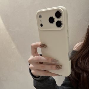 Ốp Bảo Vệ Camera Bằng Silicon Mờ Cho iPhone Pro Max Air 16 Plus Tương Thích Với Các Mẫu 15-11 Chống Sốc Chống Xước Nhẹ
