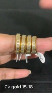 Cincin Ikatan Cinta Titanium 316L Premium Elegant High Quality Ck / Dunia Gelang