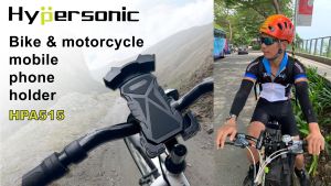 Hypersonic Universal 360 adjustable Flexible Clip-On Motorcycle / Bicycle / Bike Phone Holder HPA515 [Amaze Autoparts]