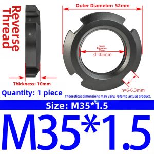 CANGJIANG | Anti-thread Locking Nuts M16-150