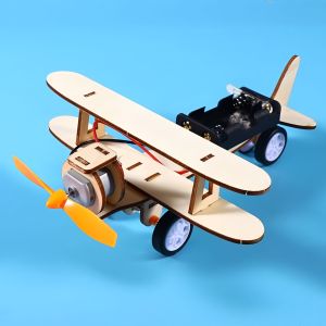 Bộ Đồ Chơi Mô Hình Máy Bay Trượt Tự Làm Dành Cho Trẻ Em - Đồ Chơi Xếp Hình Gỗ 3D Thủ Công Đồ Chơi Giáo Dục Quà Tặng Lễ Hội