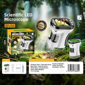 Onefire | Kids Birthday or Back-to-School Microscope Toy 6-12 Years