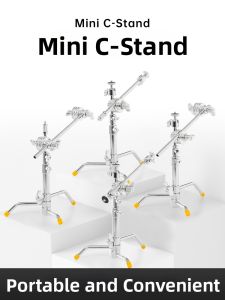 Mini C-Stand Magic Leg Desktop Light Stand Phone Holder Photography Live Streaming Camera Light Stand
