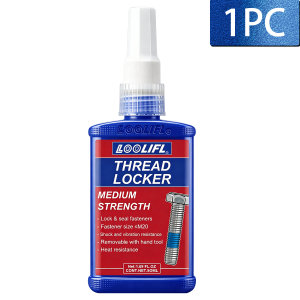 LOOLIFL | 222 243 271 Threadlocker Blue Red Screw Glue Agent Anaerobic Adhesive Corrosion-Resistant Anti-Loosening For Lock Seal Bolt Nut