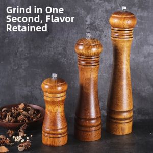 Retro Wooden Pepper Grinder Manual