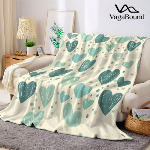 BILIBILI | Sage Hearts Flannel Blanket Warm Soft Halloween Christmas Decorative Couch Warm Cozy All-Season Gift