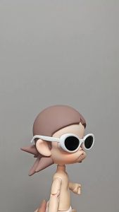For Zsiga Dolls Clothes 2026 New Fashionable Cool White Red Brown Set 1/8 Dress Bow Sunglasses Jeans Party Decoration Gift